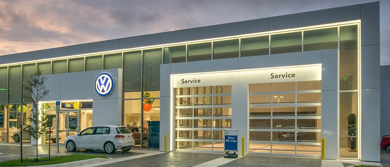 Дилерский центр Volkswagen в Санкт-Петербурге